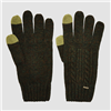Dubarry Tory Knitted Gloves - Olive S 1